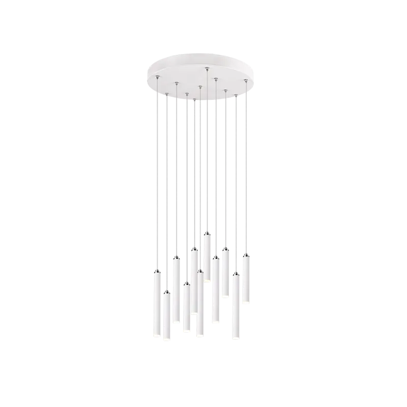 TRIO Suspension intérieur blanc mat et blanc TUBULAR - Pas cher