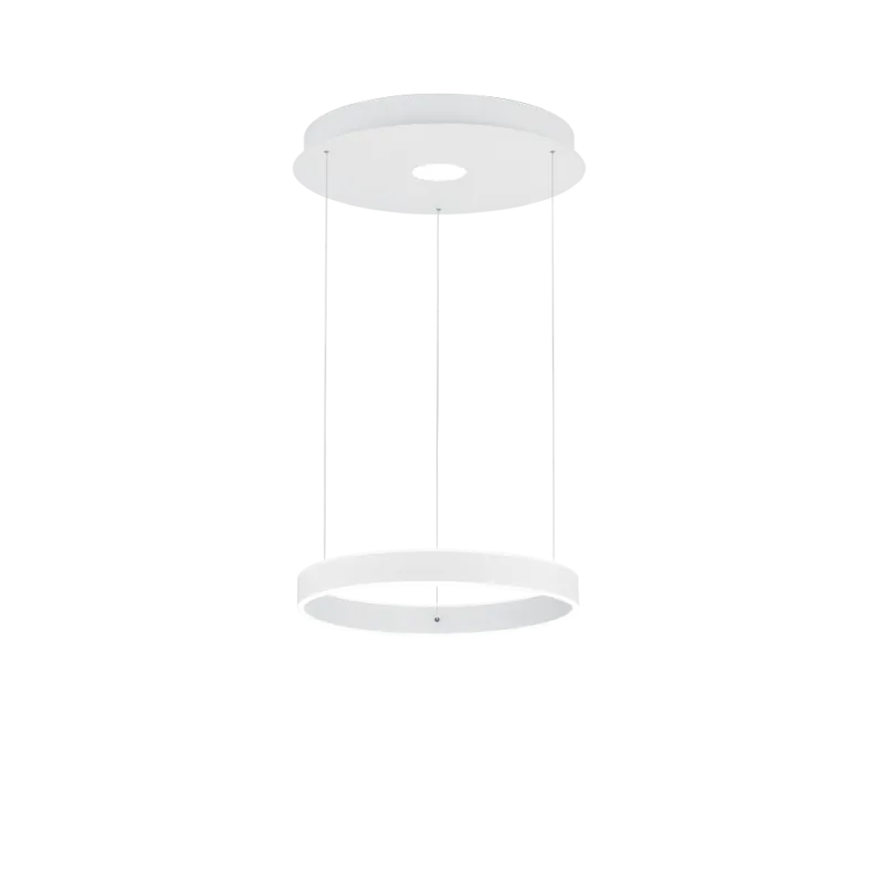 TRIO Suspension intérieur blanc mat et blanc LOGAN - Pas cher
