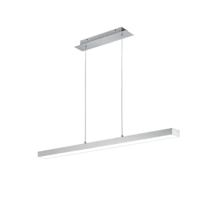 TRIO Suspension intérieur nickel mat et blanc AGANO - Pas cher