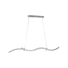 TRIO Suspension intérieur nickel mat et blanc WAVE - Pas cher