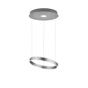TRIO Suspension intérieur nickel mat et blanc LOGAN - Pas cher