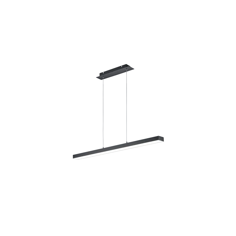 TRIO Suspension intérieur noir mat et blanc AGANO - Pas cher