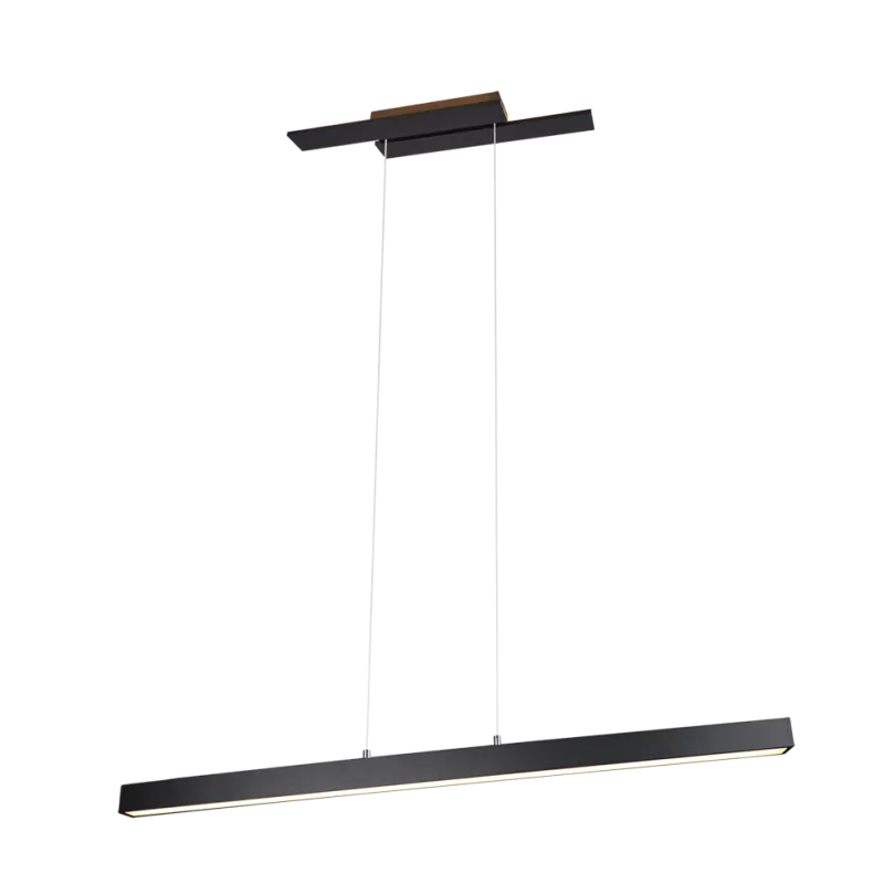 TRIO Suspension intérieur noir mat et blanc BELFAST - Pas cher