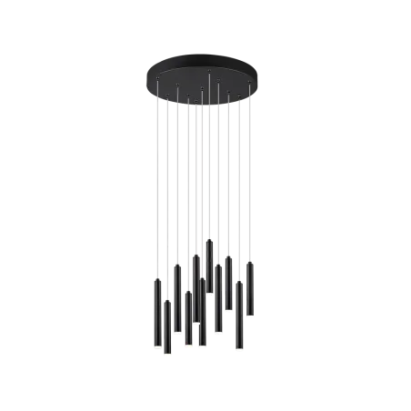 TRIO Suspension intérieur noir mat et blanc TUBULAR - Pas cher