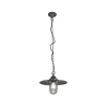 TRIO Suspension extérieur antracite et transparent claire BRENTA - ...