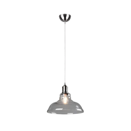 TRIO Suspension intérieur nickel mat et transparent claire ALDO - P...