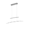 TRIO Suspension intérieur nickel mat et transparent claire SAMOS - ...