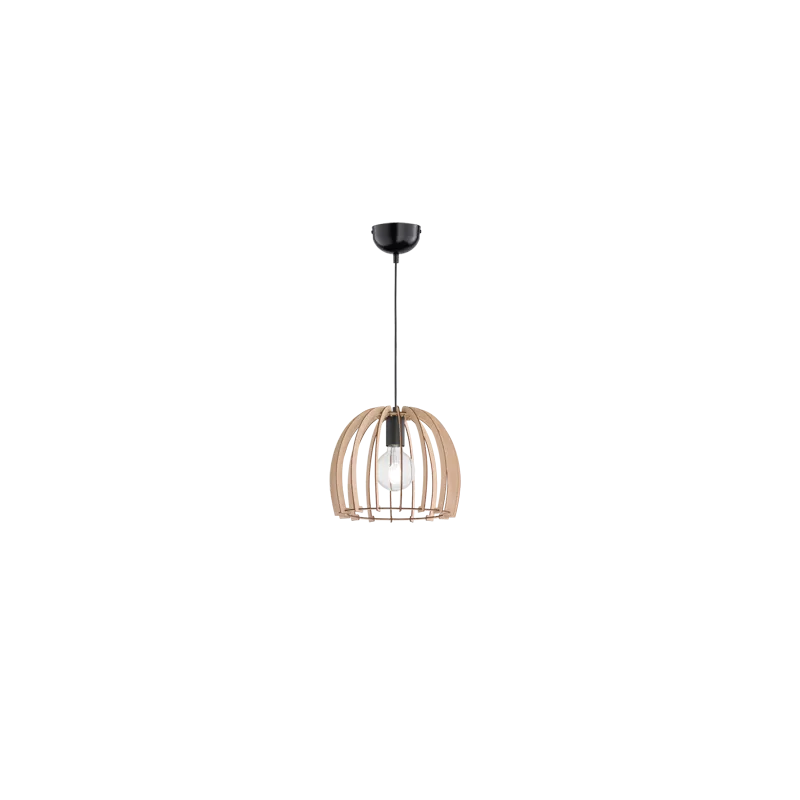 TRIO Suspension intérieur couleur bois WOOD - Pas cher