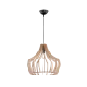 TRIO Suspension intérieur couleur bois WOOD - Pas cher