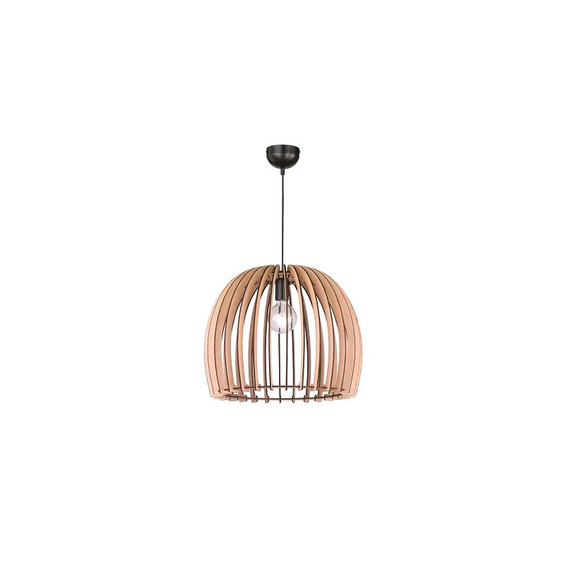 TRIO Suspension intérieur couleur bois WOOD - Pas cher