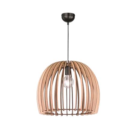 TRIO Suspension intérieur couleur bois WOOD - Pas cher