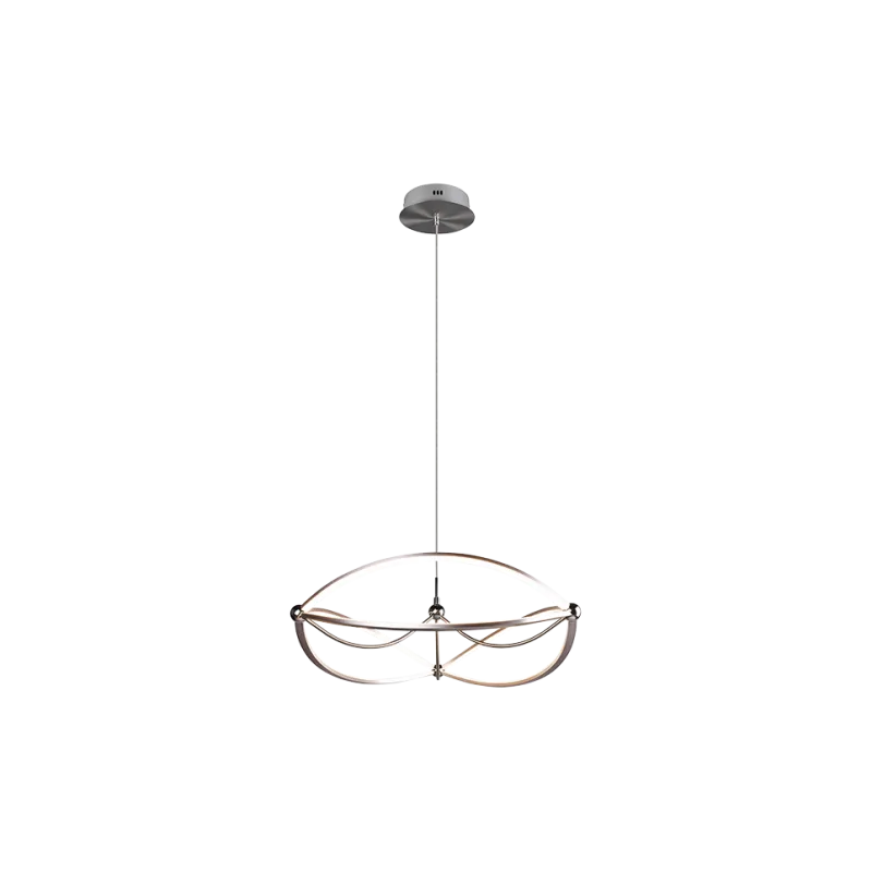 TRIO Suspension intérieur nickel mat CHARIVARI - Pas cher