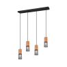 TRIO Suspension intérieur noir mat TOSH - Pas cher