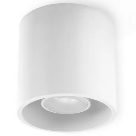 Plafonnier ORBIS 1, aluminium blanc, GU10 - Pas cher