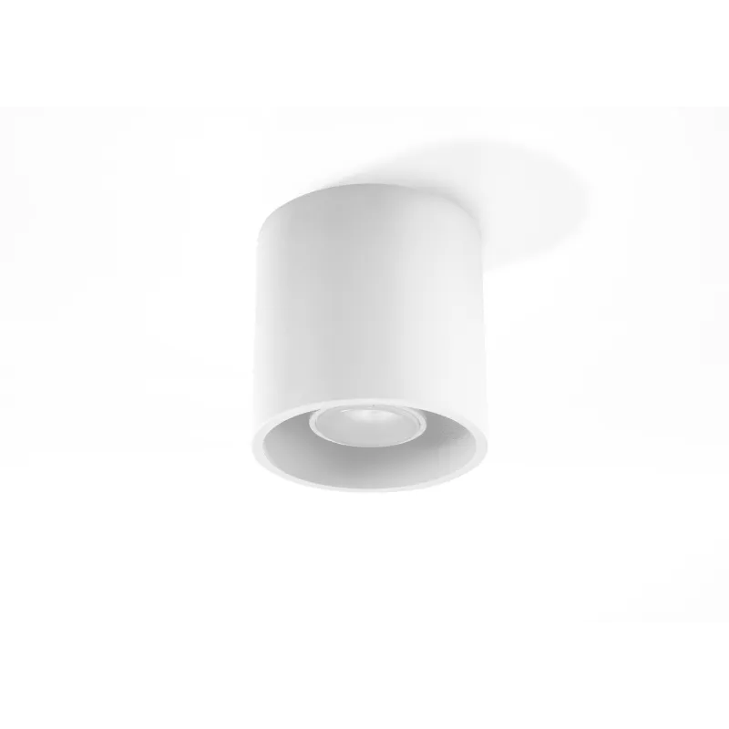 Plafonnier ORBIS 1, aluminium blanc, GU10 - Pas cher