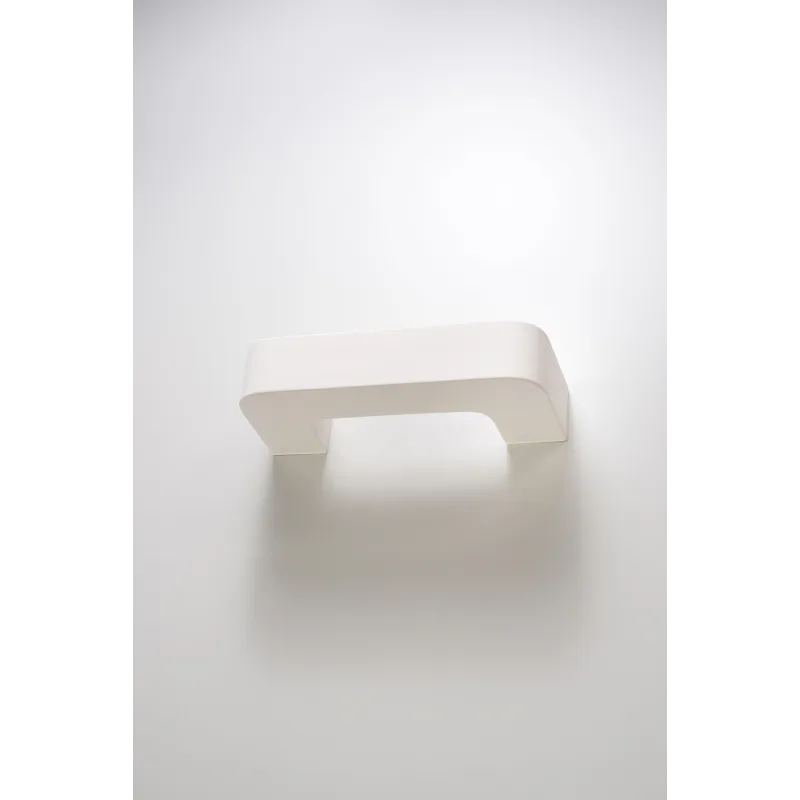 Applique céramique MAGNET, céramique, blanc, E27 - Pas cher