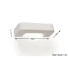 Applique céramique MAGNET, céramique, blanc, E27 - Pas cher