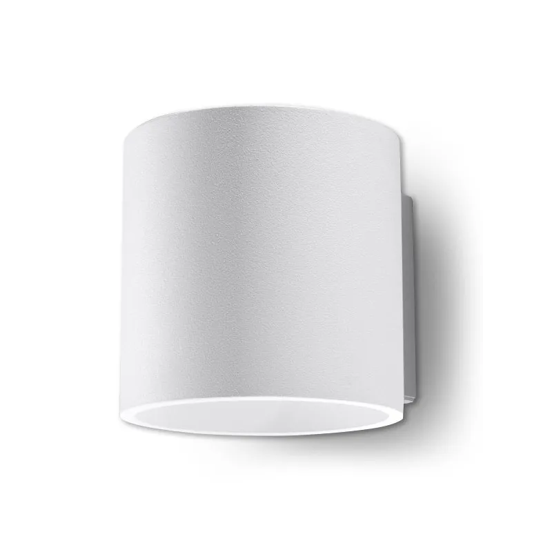 Applique ORBIS 1, aluminium, blanc - Pas cher