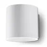 Applique ORBIS 1, aluminium, blanc - Pas cher