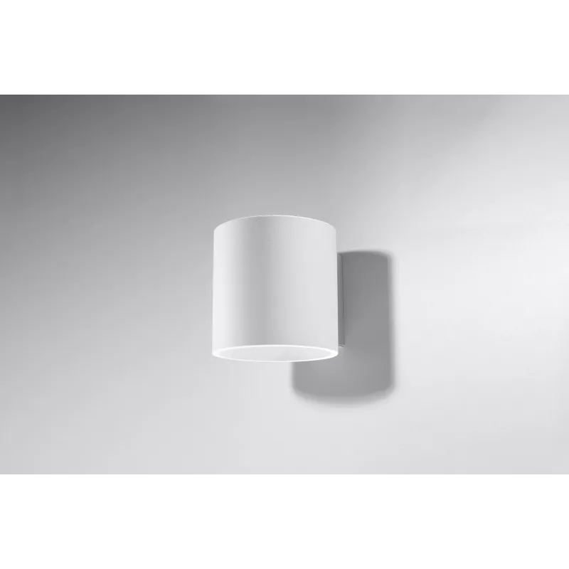 Applique ORBIS 1, aluminium, blanc - Pas cher