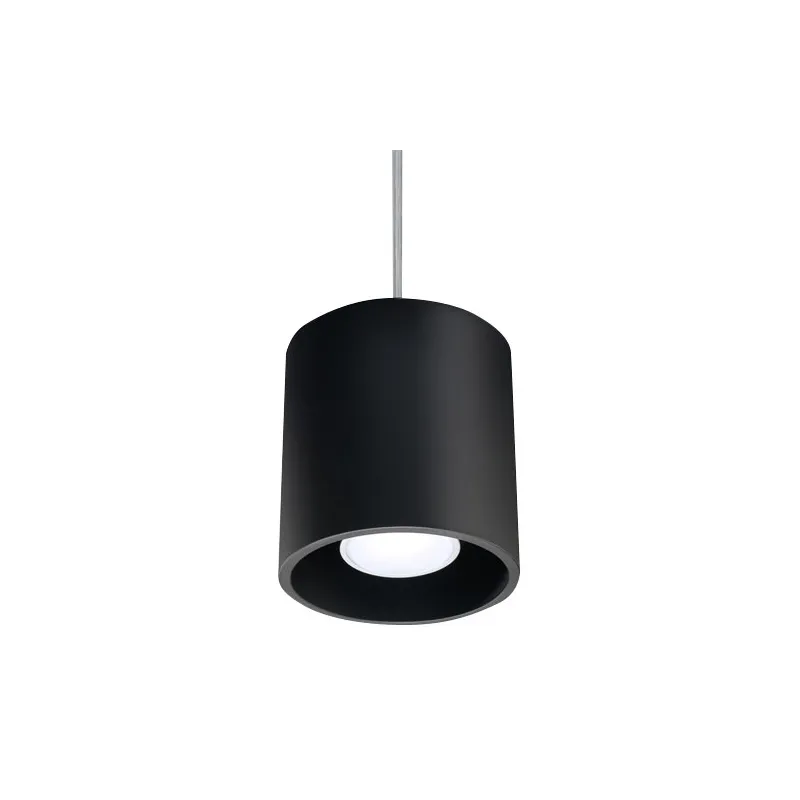 Suspension ORBIS 1, aluminium, noir, GU10 - Pas cher