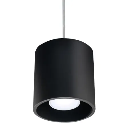 Suspension ORBIS 1, aluminium, noir, GU10 - Pas cher