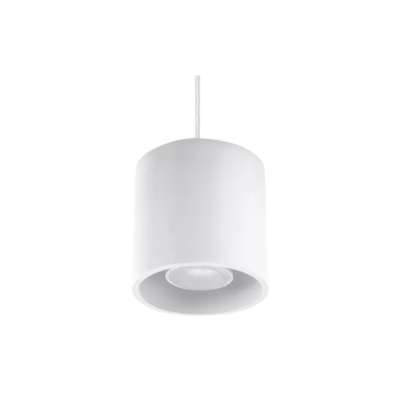 Suspension ORBIS 1, aluminium, blanc, GU10 - Pas cher