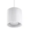 Suspension ORBIS 1, aluminium, blanc, GU10 - Pas cher