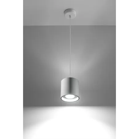 Suspension ORBIS 1, aluminium, blanc, GU10 - Pas cher
