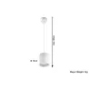 Suspension ORBIS 1, aluminium, blanc, GU10 - Pas cher