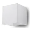 Applique QUAD 1, aluminium, blanc - Pas cher