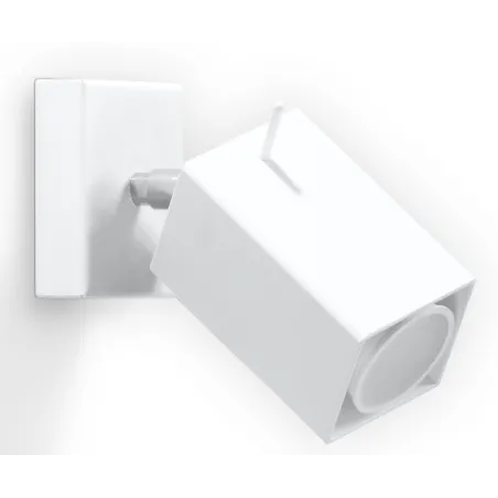 Applique MERIDA, acier, blanc, GU10 - Pas cher