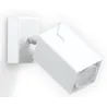 Applique MERIDA, acier, blanc, GU10 - Pas cher