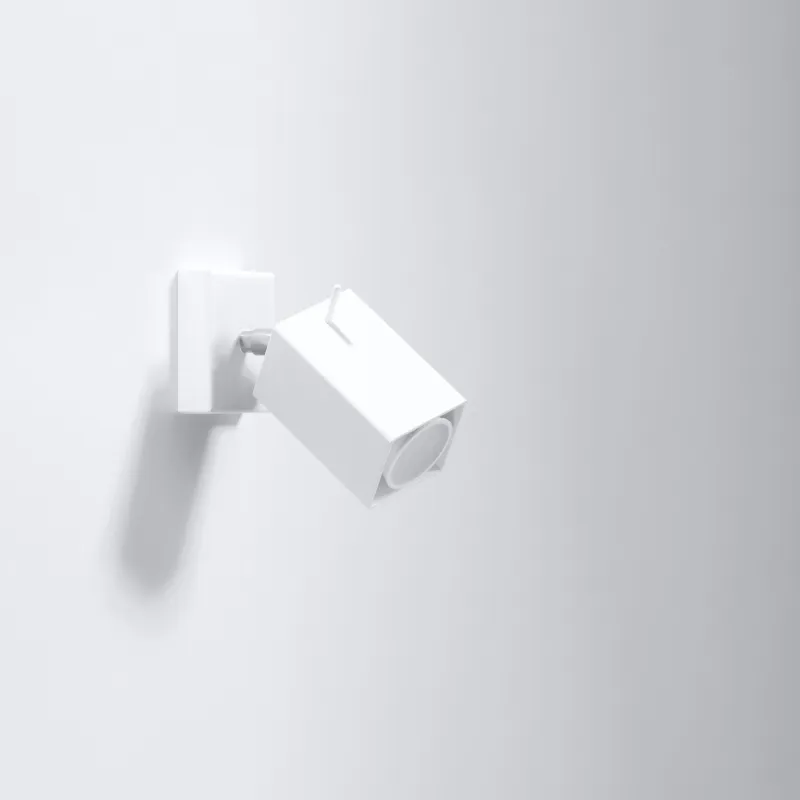 Applique MERIDA, acier, blanc, GU10 - Pas cher