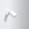 Applique MERIDA, acier, blanc, GU10 - Pas cher