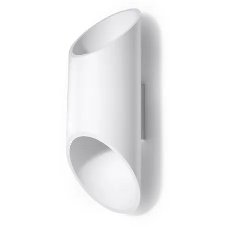 Applique PENNE 30, aluminium, blanc - Pas cher