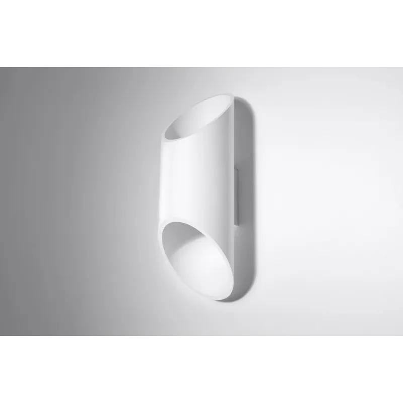 Applique PENNE 30, aluminium, blanc - Pas cher