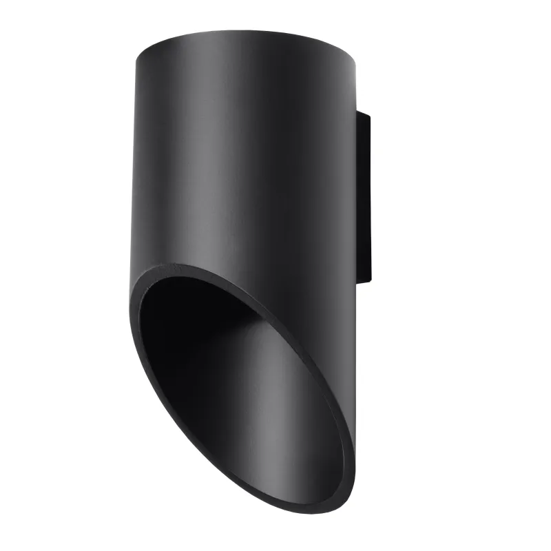 Applique PENNE 20, aluminium, noir - Pas cher
