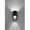 Applique PENNE 20, aluminium, noir - Pas cher