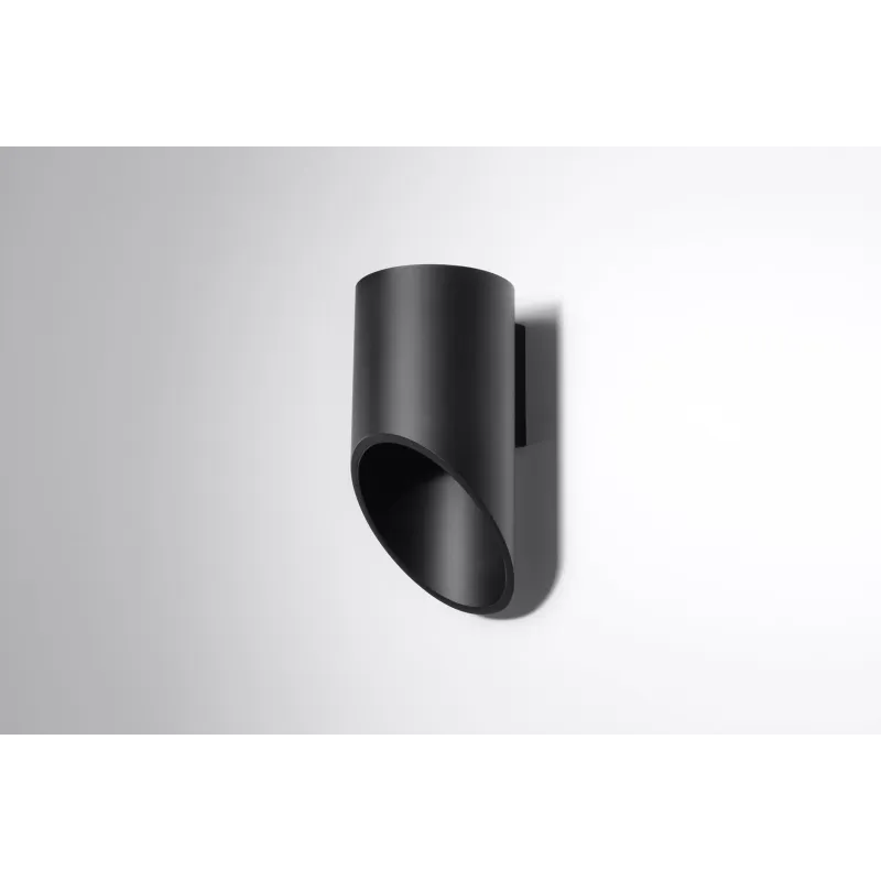 Applique PENNE 20, aluminium, noir - Pas cher