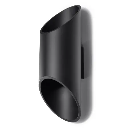 Applique PENNE 30, aluminium, noir - Pas cher