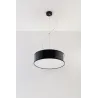 Suspension ARENA 35, PVC, noir, E27 - Pas cher
