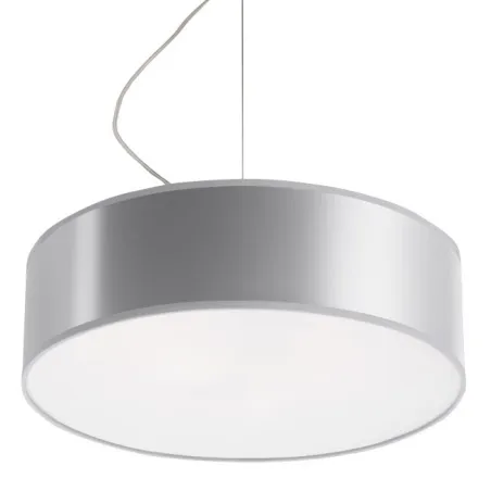 Suspension ARENA 35, PVC, gris, E27 - Pas cher
