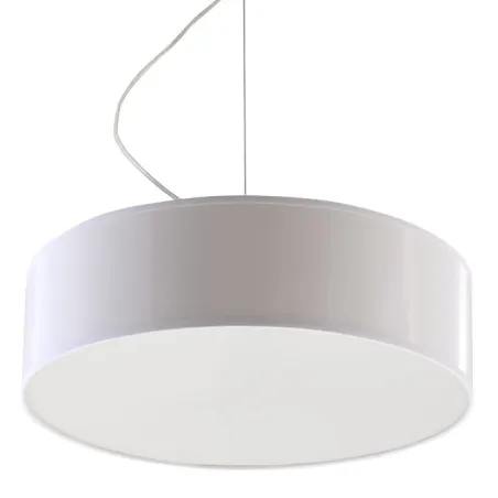 Suspension ARENA 35, PVC, blanc, E27 - Pas cher