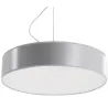 Suspension ARENA 45, PVC, gris, E27 - Pas cher