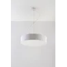 Suspension ARENA 45, PVC, blanc, E27 - Pas cher
