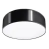 Plafonnier ARENA 35, PVC, noir, E27 - Pas cher