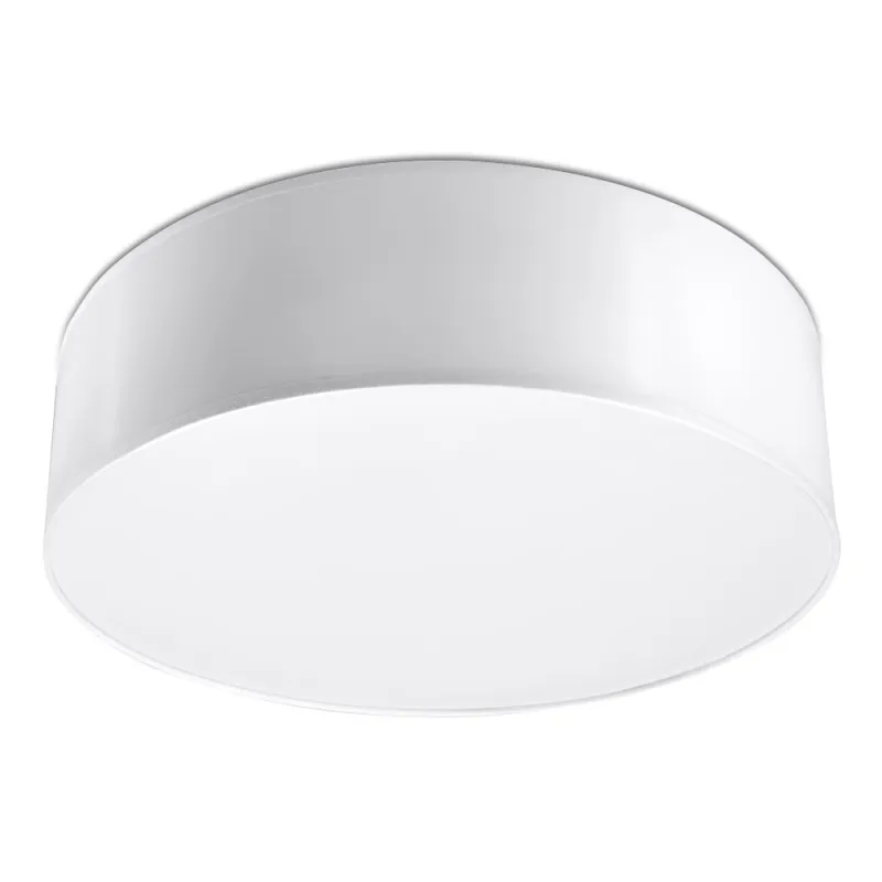 Plafonnier ARENA 35, PVC, blanc, E27 - Pas cher