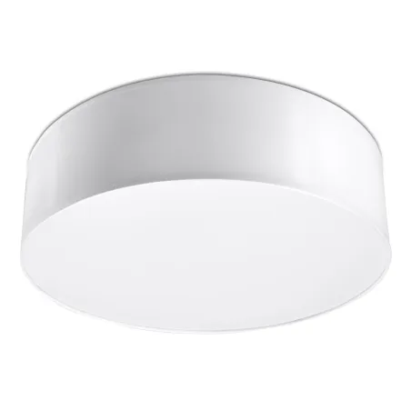 Plafonnier ARENA 35, PVC, blanc, E27 - Pas cher