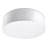 Plafonnier ARENA 35, PVC, blanc, E27 - Pas cher